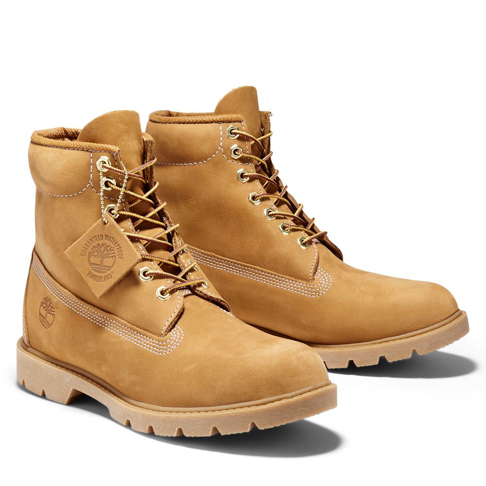 Bocanci De Zapada Timberland Barbati Maro - 6-Inch Basic Waterproof - Romania - TREXDM460